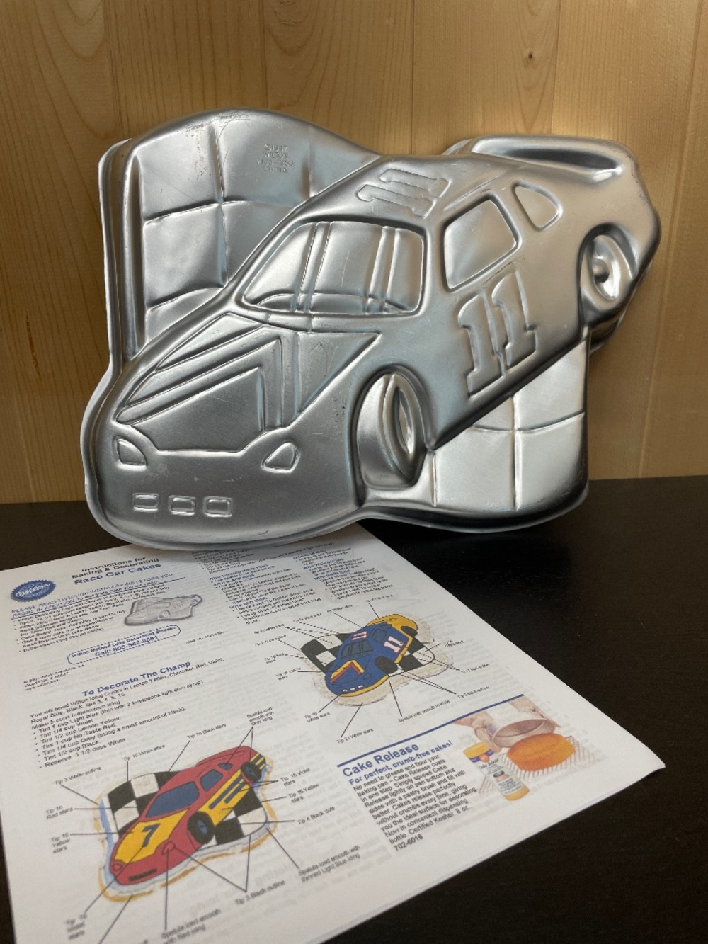 Wilton Race Car Cake Pan,  Baking Party Supplies, 2105-1350